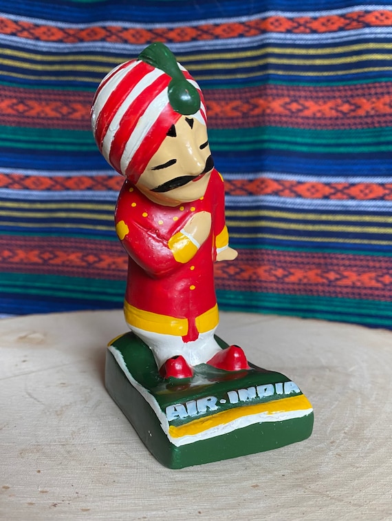 特大30cm！1970’s AIR INDIA インド航空 ビンテージ TOY 特大30cm！1970's AIR INDIA インド航空 ビンテージ TOY