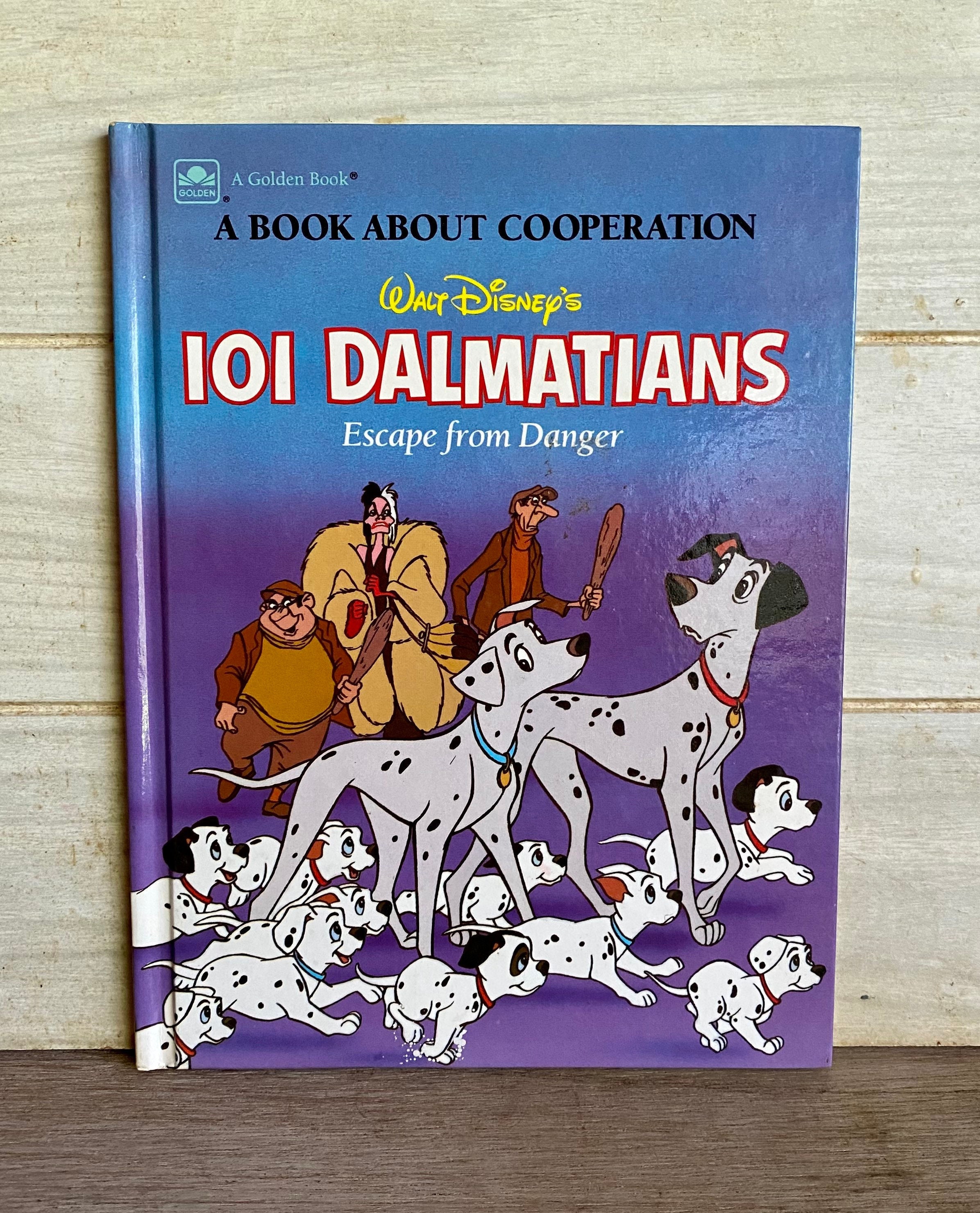 Walt Disney's 101 Dalmatians-escape From Danger-1988-golden Books