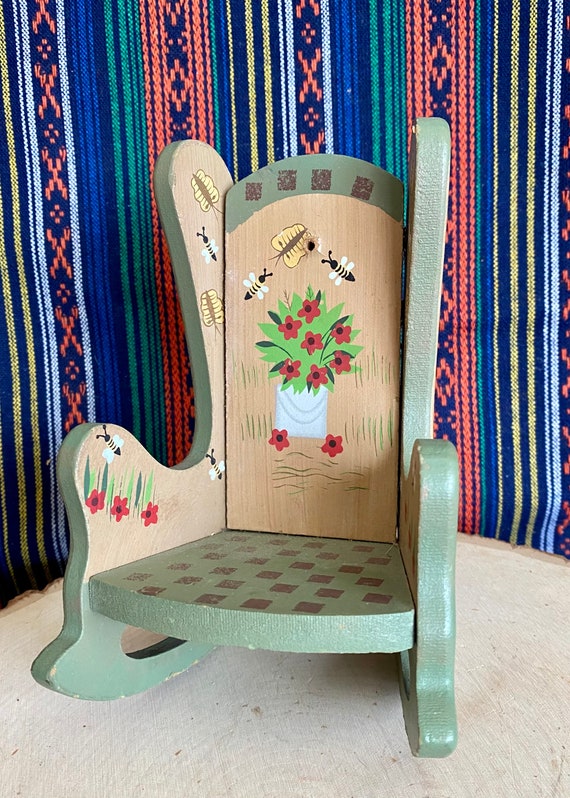 Farmhouse nursery online rocking chair
