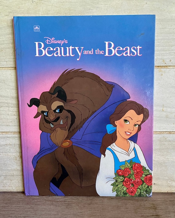 Disney's Beauty and the Beast-1991-Hardcover Book-Walt