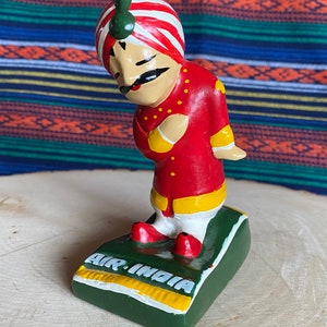 Air India Maharaja Figurine-1980s-air India Mascot-airline