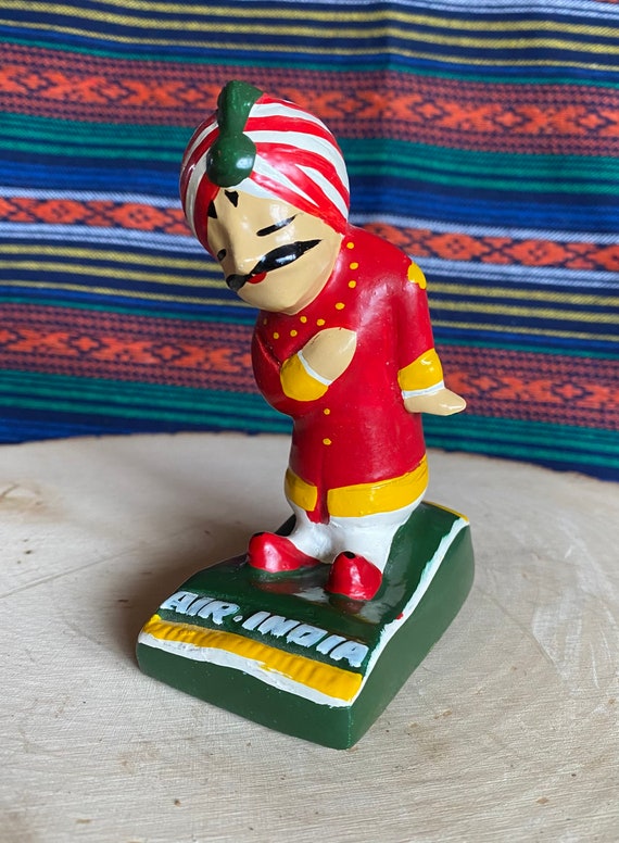 Air India Maharaja Figurine-1980s-air India Mascot-airline