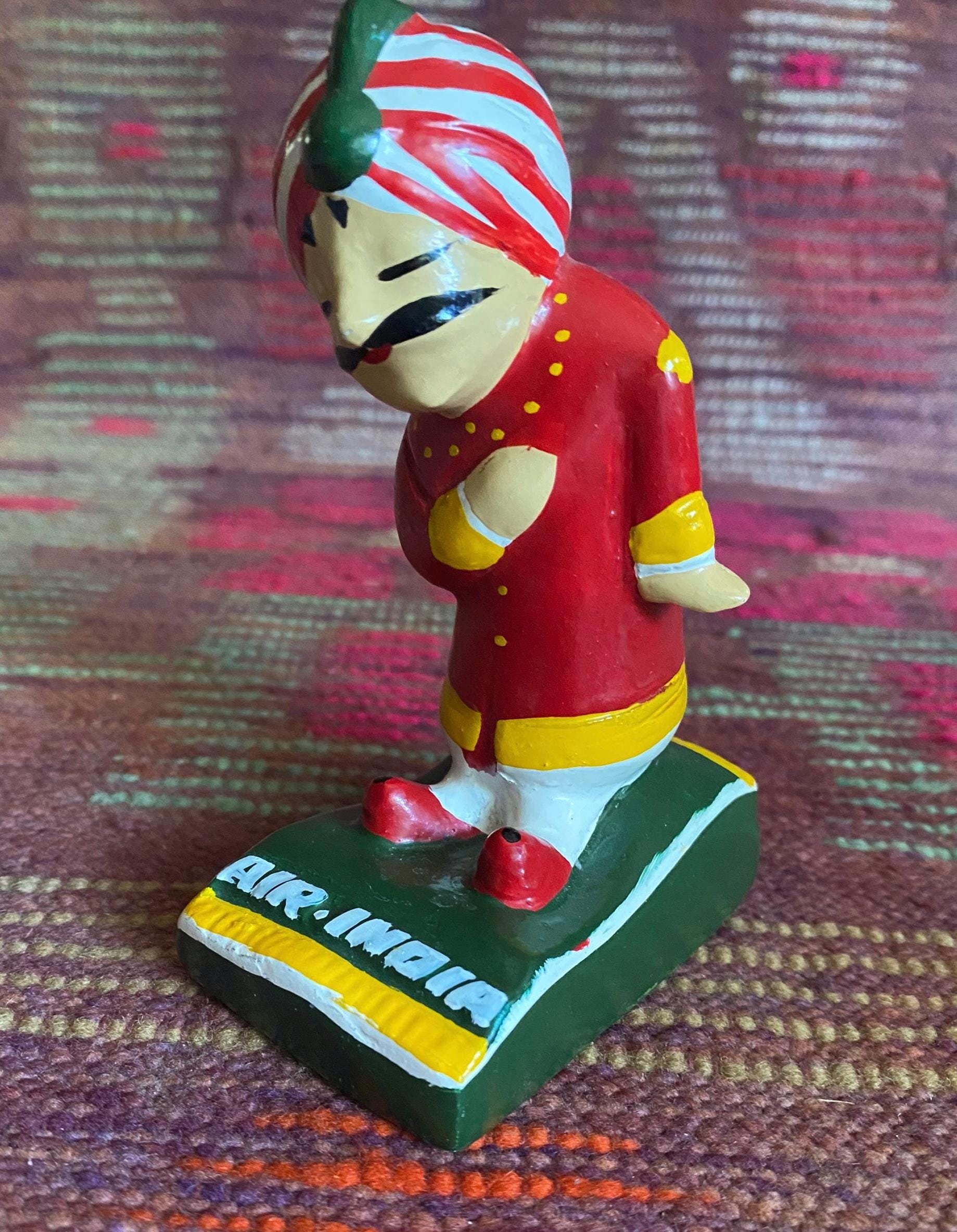 Air India Maharaja Figurine-1980s-air India Mascot-airline