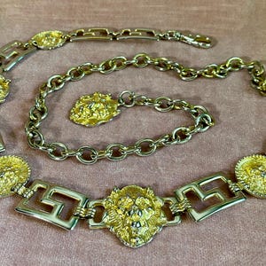 Versace Lion Pendant - Etsy