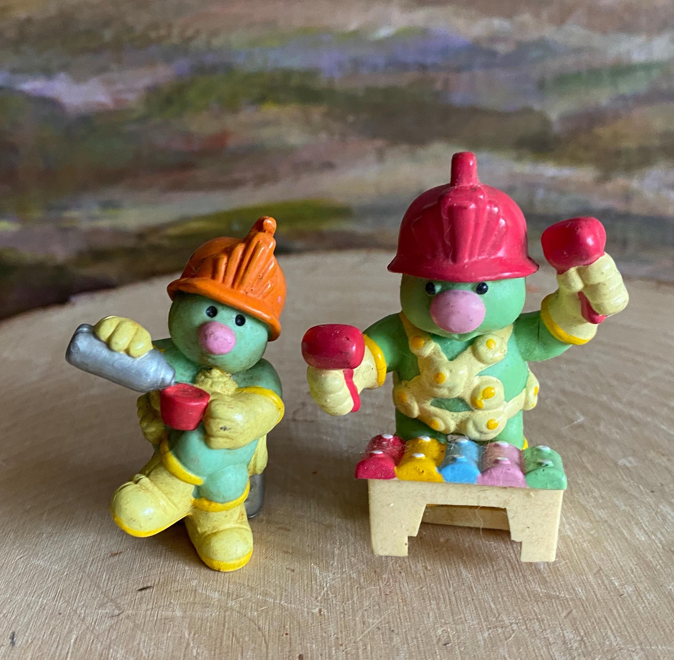 Vintage Fraggle Rock Doozers Figures-set of 2-1980s-jim Hensen