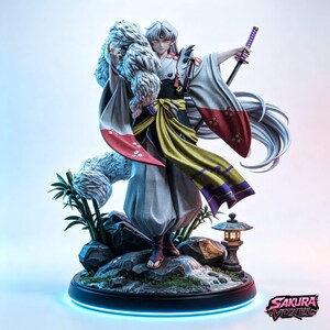 Sesshomaru Inuyasha STL File 3D Print Model