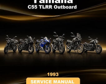 1993 yamaha c55 tlrr outboard service repair maintenance manual. factory