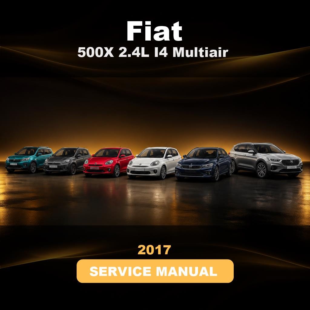 Fiat 500 Workshop Manual - Etsy