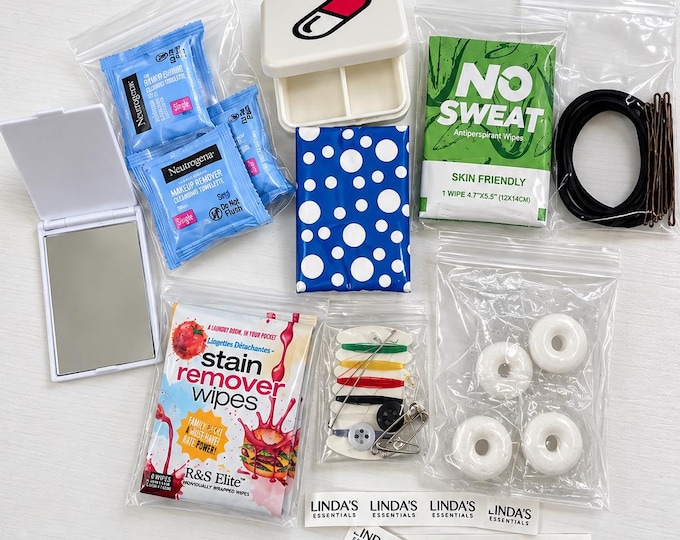 CUSTOMIZED I Do Crew Mini Wedding Emergency Kit Gift Set,  Essential Bridesmaids Gift