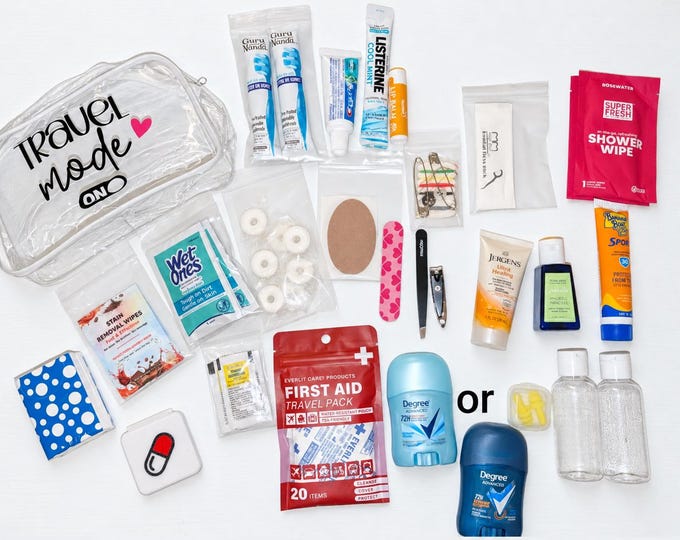CUSTOMIZED Carry On, I Got-chu! Travel Essentials Kit | Vacation & Road Trip Gift