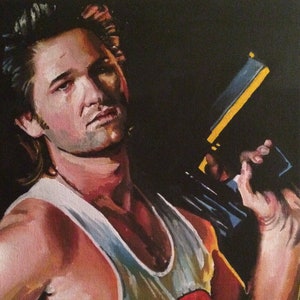 Jack Burton from Big Trouble in Little China 11x14 ART PRINTS from original oil painting