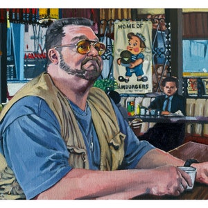 Walter Sobchak “I’m finishing my coffee” Art Print