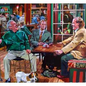 Impresión artística de Frasier Cafe Nervosa