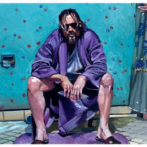 The Big Lebowski Bathroom Art Prints
