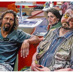 Big Lebowski Bowling Alley Art Prints -Great Gift Idea for The Dude in your crew