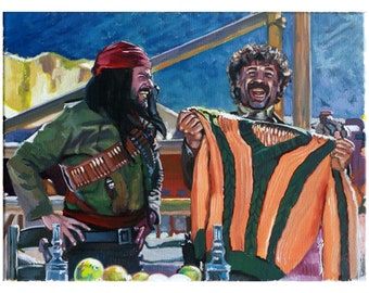 Láminas artísticas de Tres Amigos