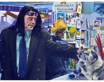 Oh Hai Doggie 2017 Art Prints inspired by Tommy Wiseau and The Room
