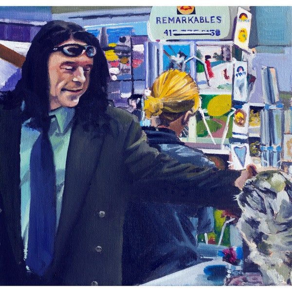 Oh Hai Doggie 2017 Art Prints inspired by Tommy Wiseau and The Room