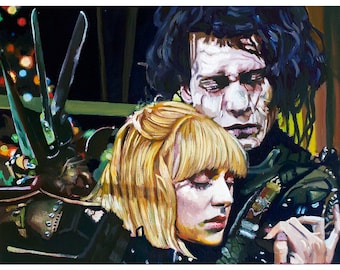 Edward Scissorhands Art print
