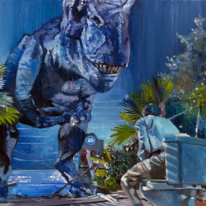 When you gotta go, Jurassic Park Art Print
