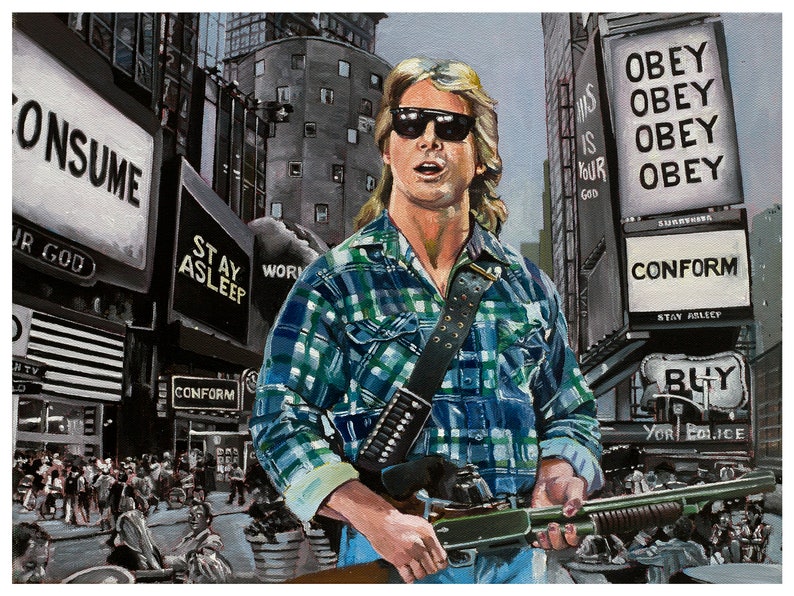 John Carpenter's They Live, We Sleep Art Prints image 1