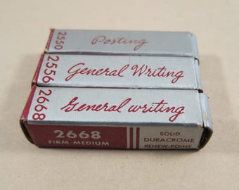 Esterbrook Re-New-Point Nib Set: 2550, 2556, 2668
