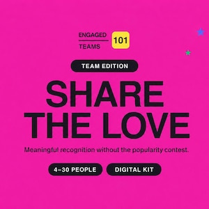 Share the Love Team Recognition Programme (Digital Download)
