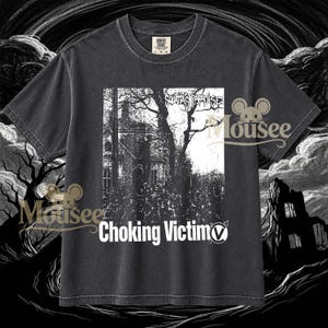 Comfort Colors Choking Victim "Squatta s Paradise" T-Shirt - NYC Anarcho-Punk Band Tee - Crack Rock Steady Ska-Core Shirt Fan Gift RN01
