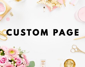 Custom Page | Service