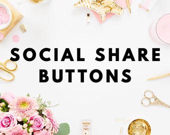 Social Share Buttons | Service