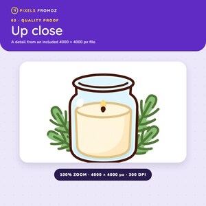 Winter Cozy Home Clip Art PNG, 20 Warm Hygge Holiday Designs image 9