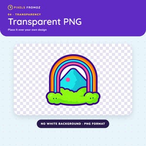 Imágenes prediseñadas PNG de estilo retro kawaii para pared, 20 mini láminas eclécticas imagen 8