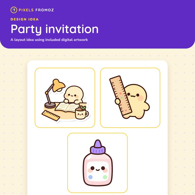 Imagens Kawaii para Sala de Aula – Materiais Escolares, Agendas para Professores (20 PNGs) imagem 5