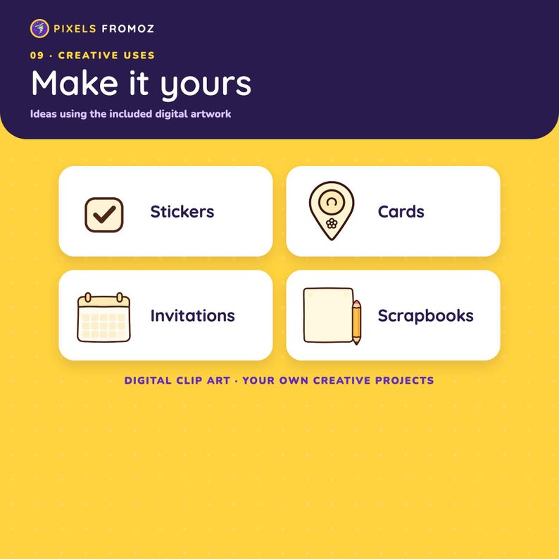 20 Functional Planner Icons, Productivity Symbols (Digital Download) image 3