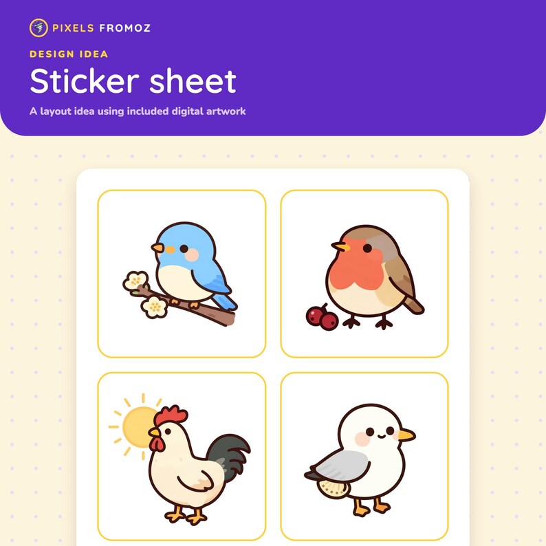 Pastel Garden Birds Clip Art, 20 PNG Illustrations, Spring Crafts (Digital Download) image 7