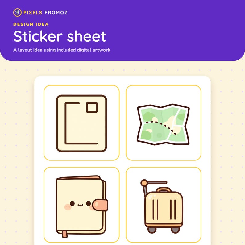 Travel Journal Adventure Icons PNG, 20 Vacation Clip Art Designs image 7
