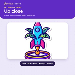 Imágenes prediseñadas PNG de una tienda de conveniencia intergaláctica de plantas de interior, 20 diseños cósmicos imagen 9
