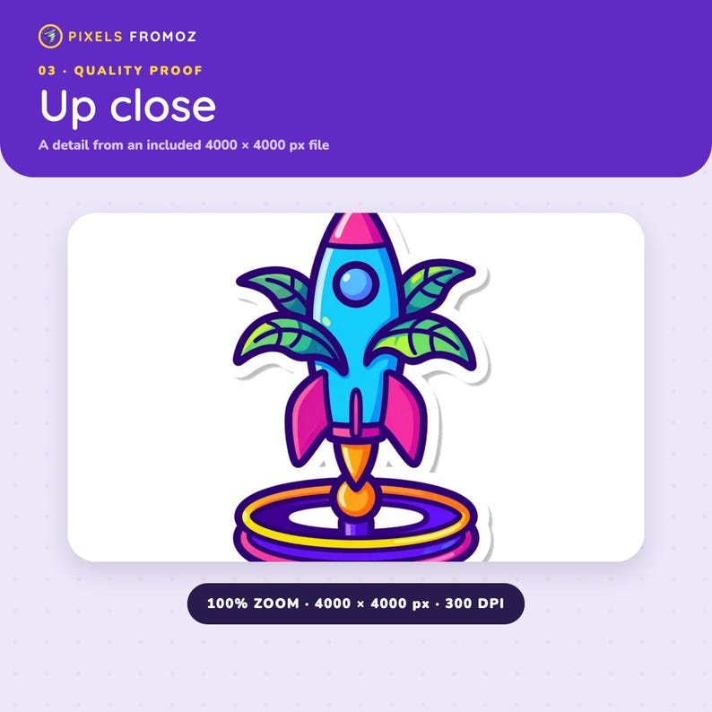 Imágenes prediseñadas PNG de una tienda de conveniencia intergaláctica de plantas de interior, 20 diseños cósmicos imagen 9
