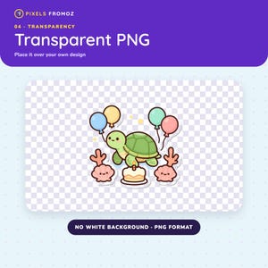 Ocean Birthday Clip Art — 20 Transparent PNGs image 7