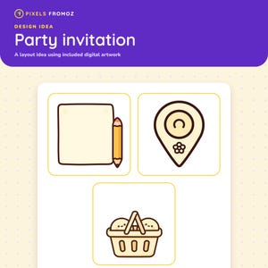 20 Functional Planner Icons, Productivity Symbols (Digital Download) image 6