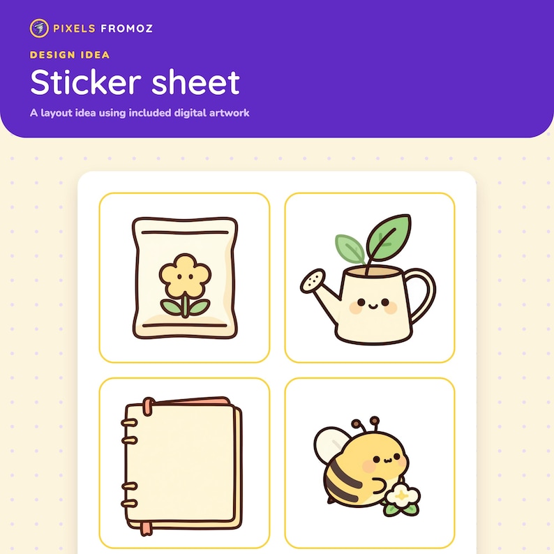 Iconos PNG para planificador de jardines, 20 símbolos de jardinería para diarios (descarga digital) imagen 7