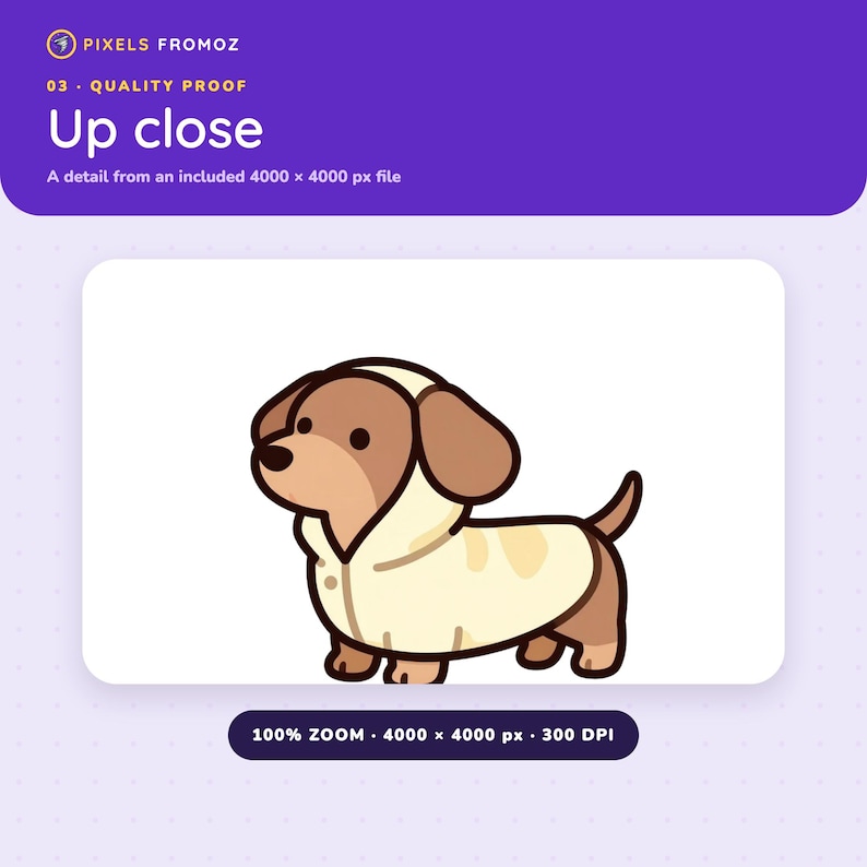 Imágenes prediseñadas PNG de mascotas divertidas, 20 perros, gatos, conejos y hámsteres (descarga digital) imagen 9