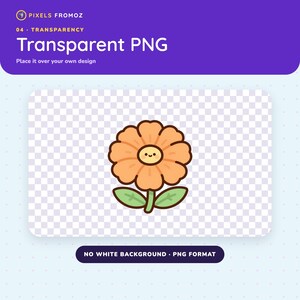 Wildflower Garden Clip Art PNG, 20 Botanical Elements, Digital Download image 8