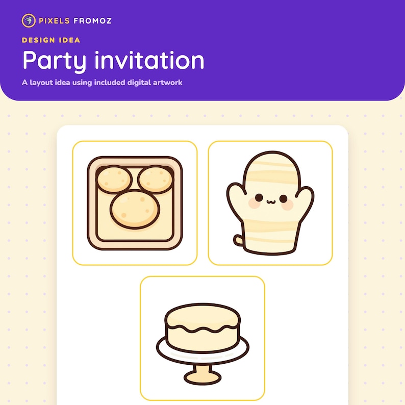 Images clipart PNG de cuisine à thème pâtisserie, 20 créations culinaires (téléchargement numérique) image 6