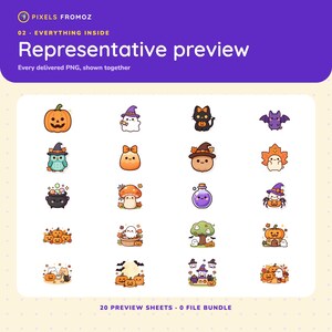 Spooky Halloween Clip Art — 20 Transparent PNGs image 10