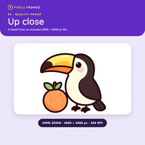 Jungle Animal Clip Art PNG, 20 Tropical Safari Friends (Digital Download) image 9
