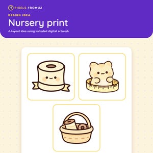 Sewing Craft Room Clip Art PNG, 20 Needlework Designs for Makers image 5