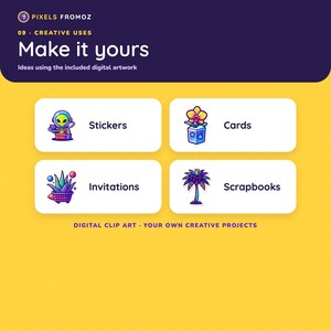 Imágenes prediseñadas PNG de una tienda de conveniencia intergaláctica de plantas de interior, 20 diseños cósmicos imagen 3