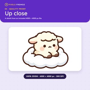 Imágenes prediseñadas de animales para baby shower en formato PNG, 20 adorables amigos para la habitación del bebé para manualidades. imagen 9