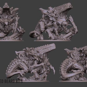 Xenoteras Exodon tung stödenhet miniatyr (STL digital nedladdning)